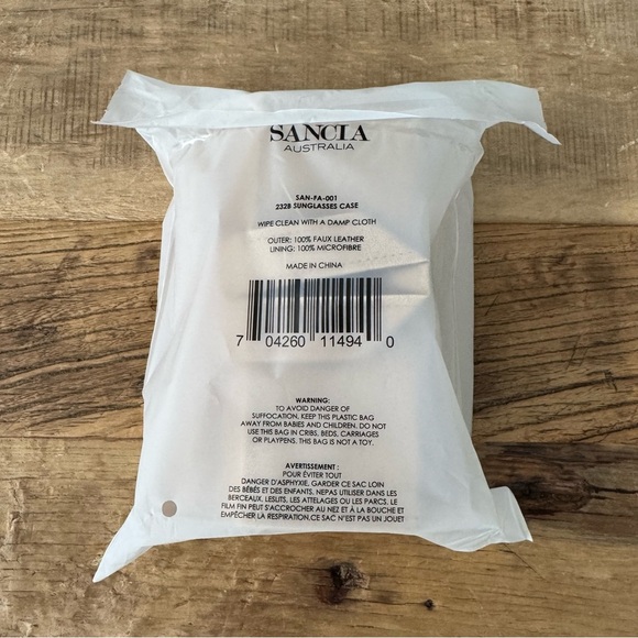 NEW IN POLY Sancia Three Compartment Sunglass Case 🕶️ - Picture 6 of 9